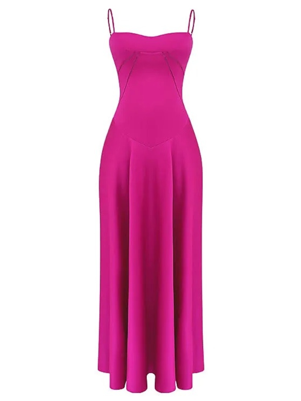 House of Cb Annabella Lace-up Satin Gown. For a tall person!